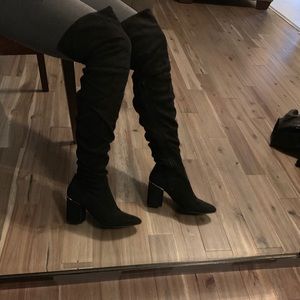 Black boots